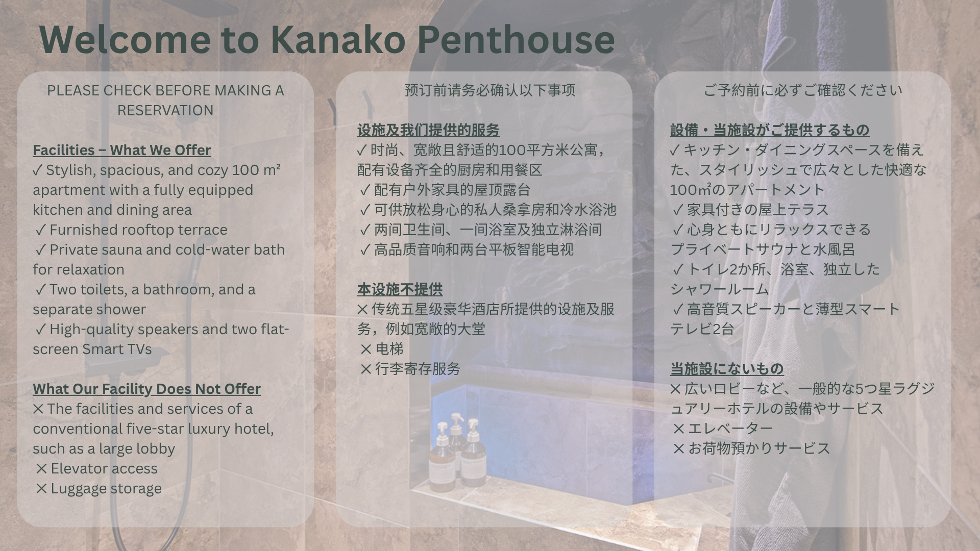 Monzen HouseManual